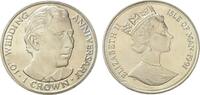 Isle of Man 1 Crown 10th Anniversary - Wedding of Prince Charles / Prince Charles -