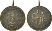 Italien Medaille Medaglia Memoria mia Prima Comunione 1854 -