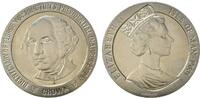 Isle of Man 1 Crown 200. Jahrestag - Amtsantritt von Präsident George Washington /großes Portrait -
