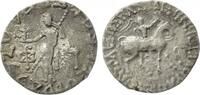Indo-Scythian Drachm Indo-Skythische Könige von Baktrien, Azes -