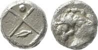 Griechenland Hemidrachm CHERSONESOS (Thrace) AR Hemidrachme -
