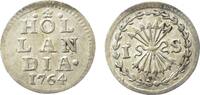 1 Stuiver 1764 Niederlande  vz
