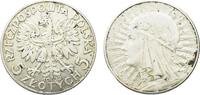 Polen 5 Zloty Königin Jadwiga -
