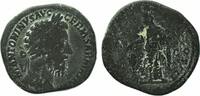 Römische Kaiserzeit Sesterz Marcus Aurelius (161-180) -