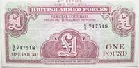 Grossbritannien 1 Pound BRITISH ARMED FORCES -