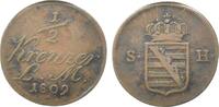 Deutschland 1/2 Kreuzer Sachsen-Hildburghausen, Friedrich (1784-1826) -