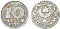 Deutschland 10 Pfennig Stadt Halle -
