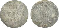 Deutschland 4 Pfennig Braunschweig-Calenberg-Hannover, Georg IV. (1820-1830) -
