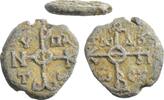 Byzanz Siegel Byzanz, Bleisiegel 7. Jh., Kreuzmonogramme -