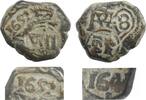 Spanien 8 Maravedis Felipe IV (1621-65) Gegenstempel 1657 -