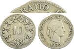 Schweiz 10 Rappen Zainende -