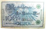 Deutschland 100 Mark Reichsbanknote 7. Februar 1908 -