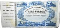 Schweiz 100 Francs Freiburg, Agricultural and Industrial Credit of Broye, 28. Aout 1872 -
