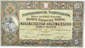 Schweiz 5 Franken Swiss National Bank (Schweizerische Nationalbank) 31.08.1946 -