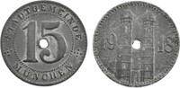 Deutschland Jeton Bayern, 15 Pfennig 1918, Stadt - München -