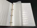 Schaubek Ringbinder Blau Attaché mit 16 Donau-Einsteckblättern eb110 Neu