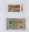 Lindner Klarsichthüllen mit 2 Streifen für Banknoten 830P (10er Pack) Neu