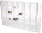 Safe Klein-Vitrine aus Acryl-Glas mit 24 Fächern ca. 56 x 56 x 37mm Nr. 5259 Neu