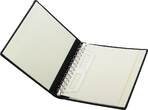 Safe "Favorit" Ringbinder Schwarz aus Leder Nr. 1503 Neu