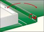 Leuchtturm Drehstabbinder Grün PERFECT DP 303268 neuwertig