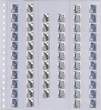 Lindner Klarsichthüllen mit 6 senkrechten Streifen 849P (10er Pack) Neu