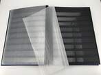 Leuchtturm Einsteckbuch Blau DIN A4 24 Blätter 48 schwarze Seiten Neu