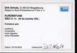 SBZ Provinz Sachsen MiNr. 80 Xa postfrisch Kurzbefund Schulz einwandfrei MiNr. 80 Xa Kurzbefund Schulz einwandfrei