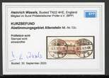 Allenstein MiNr. 12 c Briefstück Kurzbefund Wasels einwandfrei MiNr. 12 c Kurzbefund Wasels einwandfrei