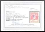 Grönland Paketmarken MiNr. 9 A gestempelt Fotobefund Möller MiNr. 9 A Paketmarken Fotobefund Möller