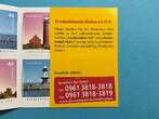 Bund Markenheftchen MiNr. MH 58 bII Lb Aufkleber Type B Klein! postfrisch MiNr. MH 58 bII Lb Aufkleber Type B Klein! Markenheftchen