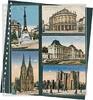 Lindner Klarsichthüllen mit 5 Taschen für Postkarten 826P (10er Pack) Neu -
