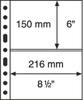 Leuchtturm Hüllen Klar Grande 2C (5er Pack) 336439 Neu -