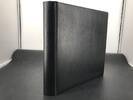 Lindner Ringbinder Schwarz REGULAR 1104-S ohne Rückfenster neuwertig -