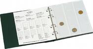 Leuchtturm Münzalbum Numis grün, inkl. Schutzkassette & 5 Hüllen 338788 Neu -