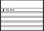 Leuchtturm Steckkarten mit 5 Str. gerändelt 208 x 145 mm (50er Pack) 307126 Neu -
