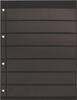 Kobra Einsteckblätter Schwarz E27 mit 7 Streifen (10er Pack) Neu -