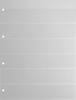 Kobra Einsteckblätter Klar E16 mit 6 Streifen (10er Pack) Neu -
