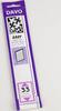 DAVO Klemmstreifen Easy Schwarz selbstklebend Z34, 25 Stück DV41034 Neu -