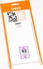 DAVO Klemmstreifen Easy Klar selbstklebend T92, 10 Stück DV42092 Neu -