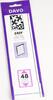 DAVO Klemmstreifen Easy Schwarz selbstklebend Z48, 18 Stück DV41048 Neu -