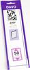 DAVO Klemmstreifen Easy Schwarz selbstklebend Z50, 18 Stück DV41050 Neu -