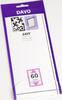 DAVO Klemmstreifen Easy Schwarz selbstklebend Z60, 10 Stück DV41060 Neu -