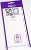 DAVO Klemmstreifen Easy Schwarz selbstklebend Z78, 10 Stück DV41078 Neu -