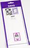 DAVO Klemmstreifen Easy Schwarz selbstklebend Z86, 10 Stück DV41086 Neu -