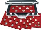 Safe Münzkoffer Black mit 6 Tableaus für über 200 Münzen Nr. 269-8 Neu -