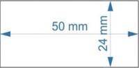 Hartberger Textkärtchen für Münzblätter 8308, weiß (120 Stück) 8309-7 Neu -