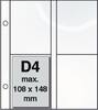 DAVO Blätter D4 (4 Taschen) DV27304, 10 Stück Neu -