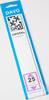Davo Streifen Cristal glasklar C25 (215 x 29 mm) DV22025 Neu -