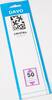 Davo Streifen Cristal glasklar C50 (215 x 54 mm) DV22050 Neu -