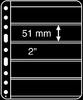 Leuchtturm Hüllen Schwarz Vario Plus 5S (5er Pack) 317000 Neu -